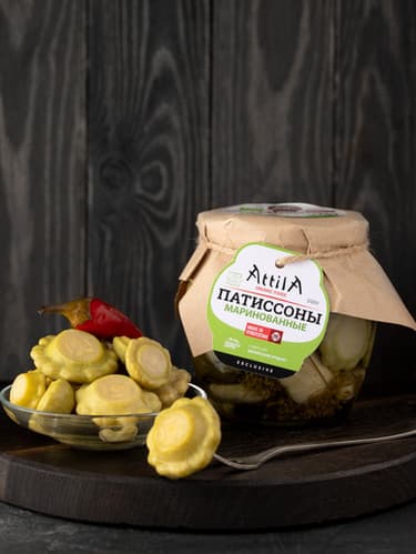 Маринованные патиссоны